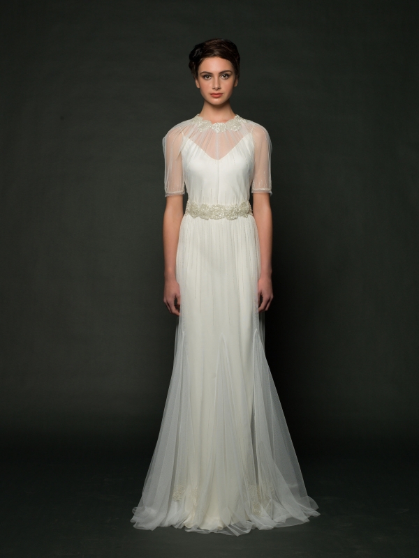 Sarah Janks - Fall 2014 Bridal Collection - Delphine Wedding Dress</p>

<p